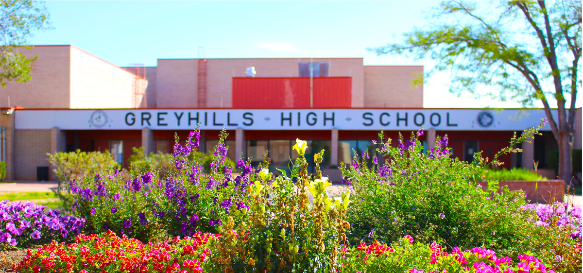 Greyhills high school building