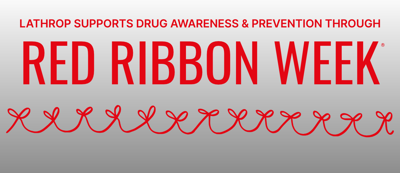Lathrop supports drug awareness and prevention through Red Ribbon Week