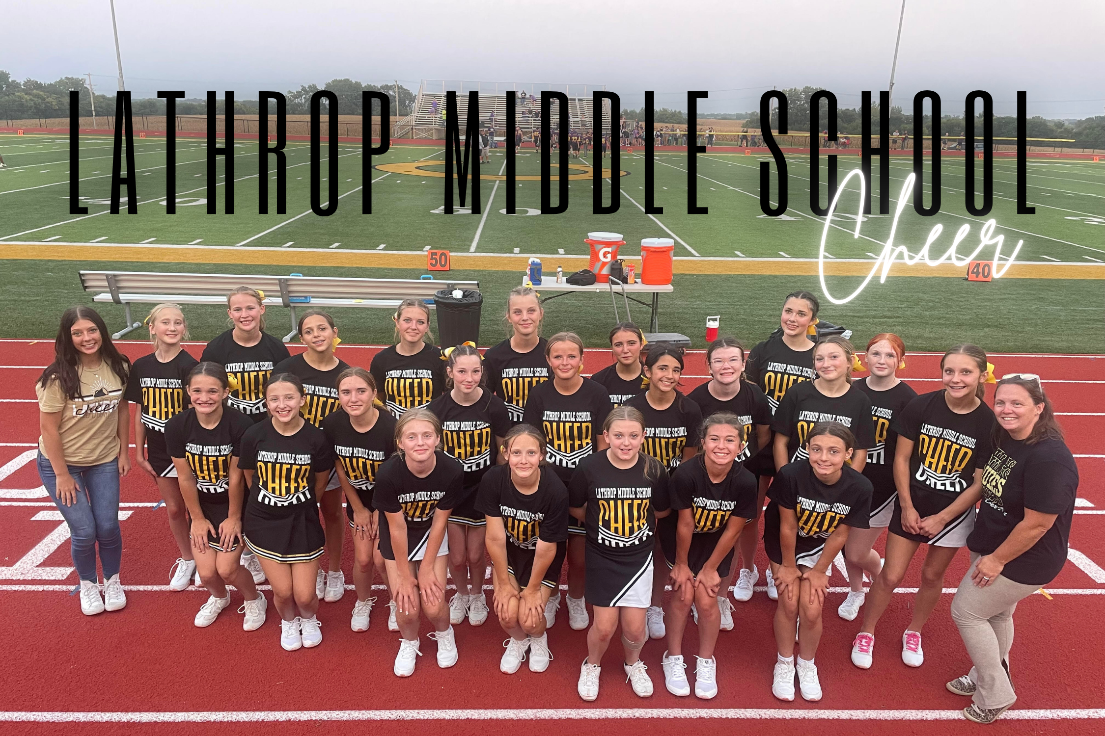 MS Cheer Title Page