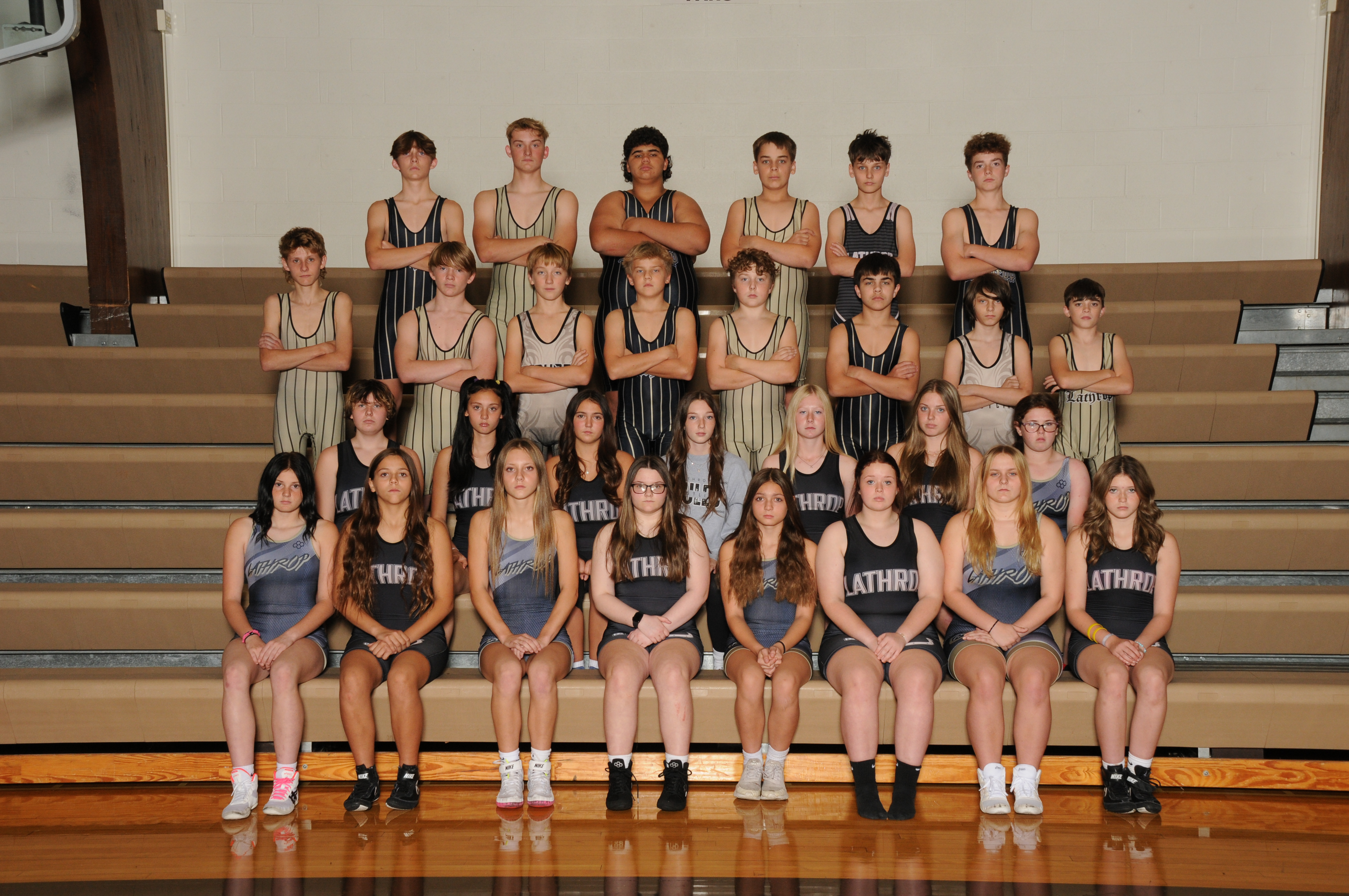 MS Wrestling Team Photo