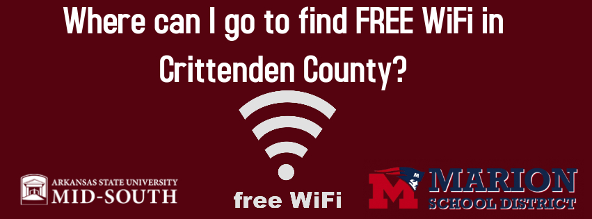 Where can I go to find FREE WiFi in Crittenden County?