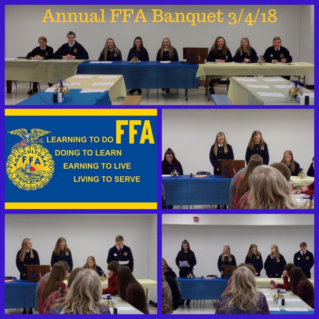 Annual FFA Banquet 3/4/18