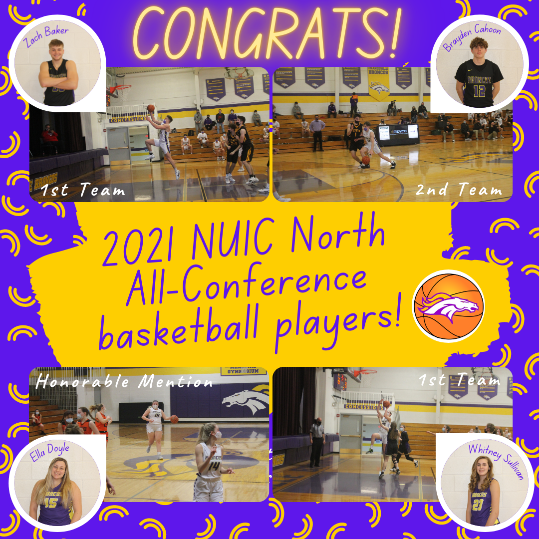 NUIC North All-Conference Basketball