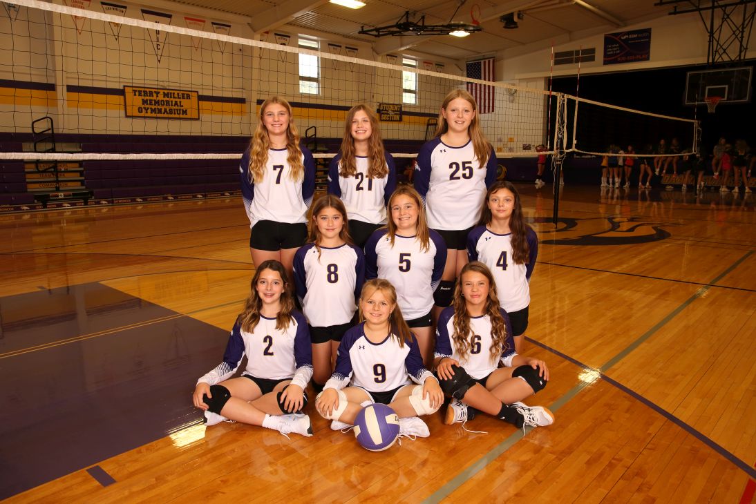 6-7 grade volleyball team