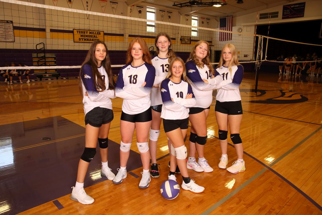 8th grade volleyball team