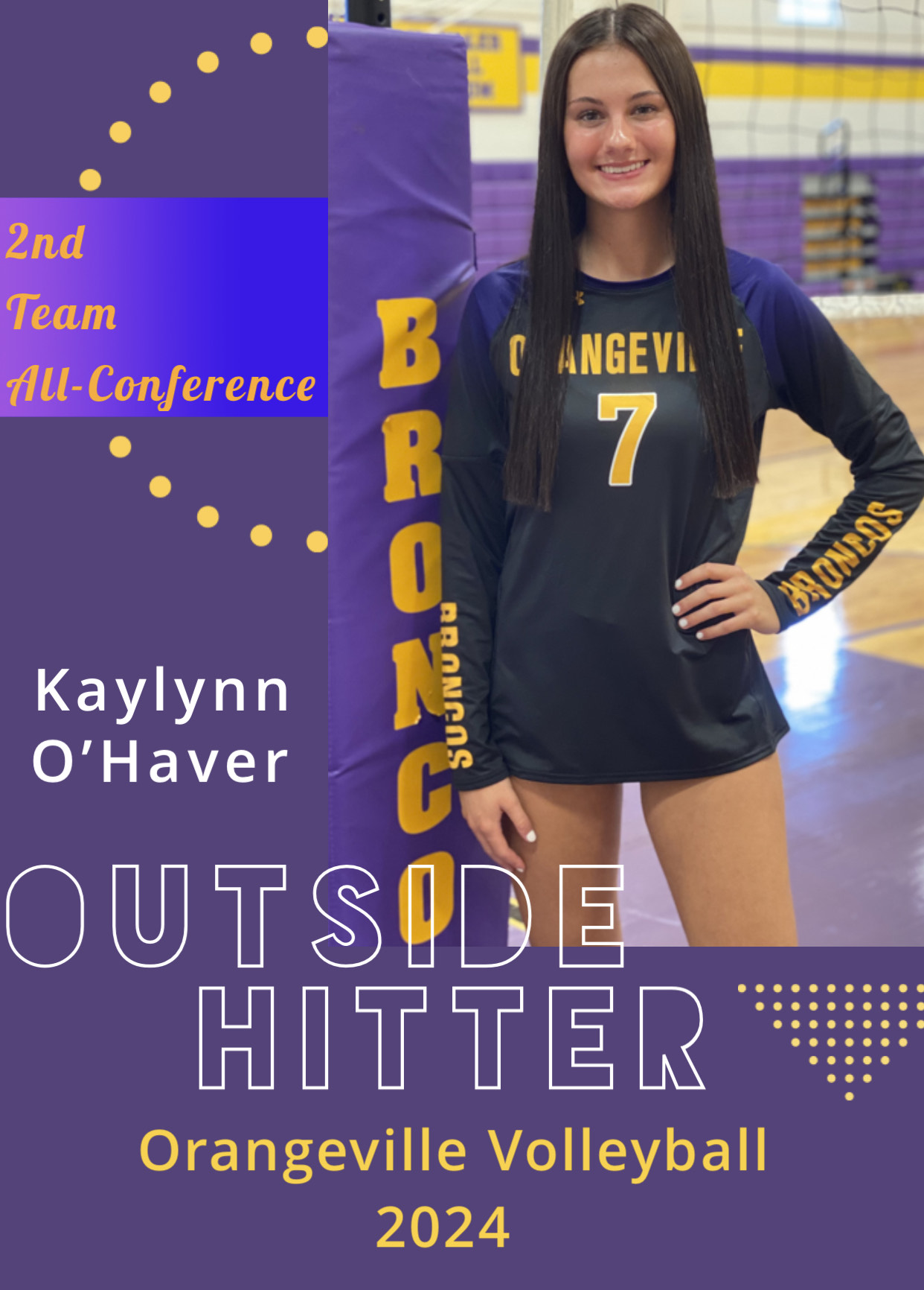 All Conference VB Kaylynn