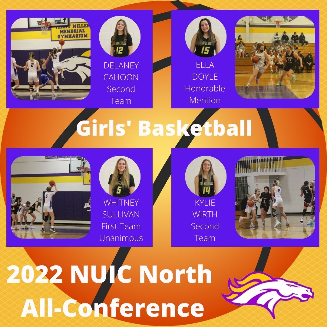 NUIC All Conference Girls 2022