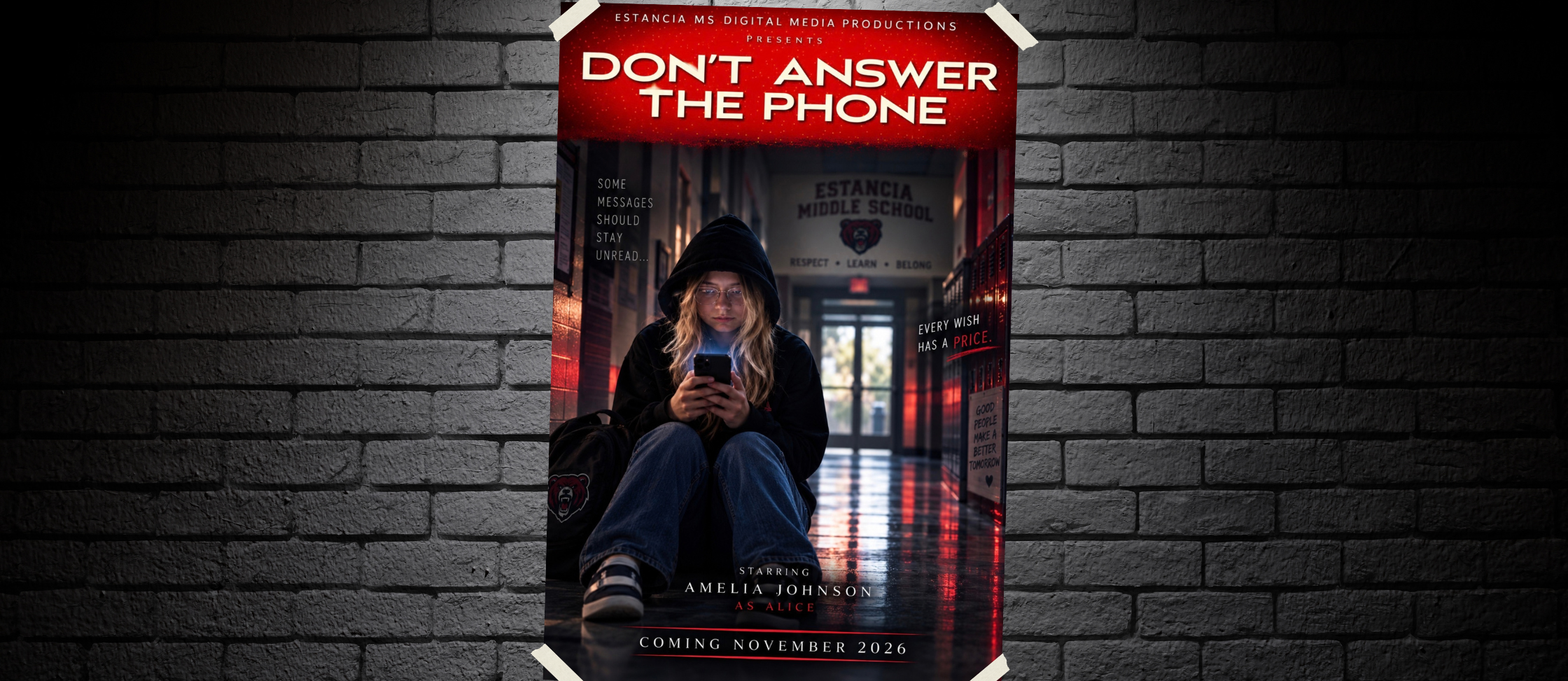 Gifted & Talented Productions Flyer - Don't Answer the Phone - Coming November 2026