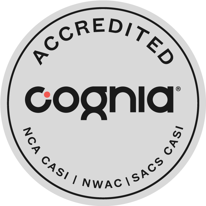 Silver Seal: Cognia Accredited: NCA CASI | NWAC | SACS CASI