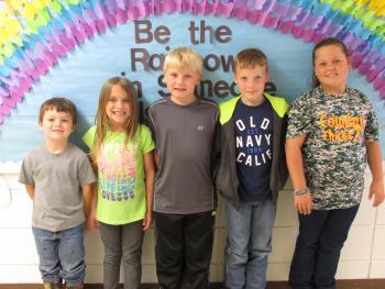 Photo of the March 2016 Students of the Month.