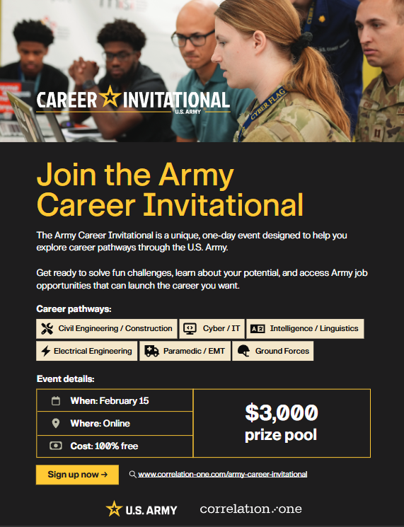 Join the Army Career Invitational