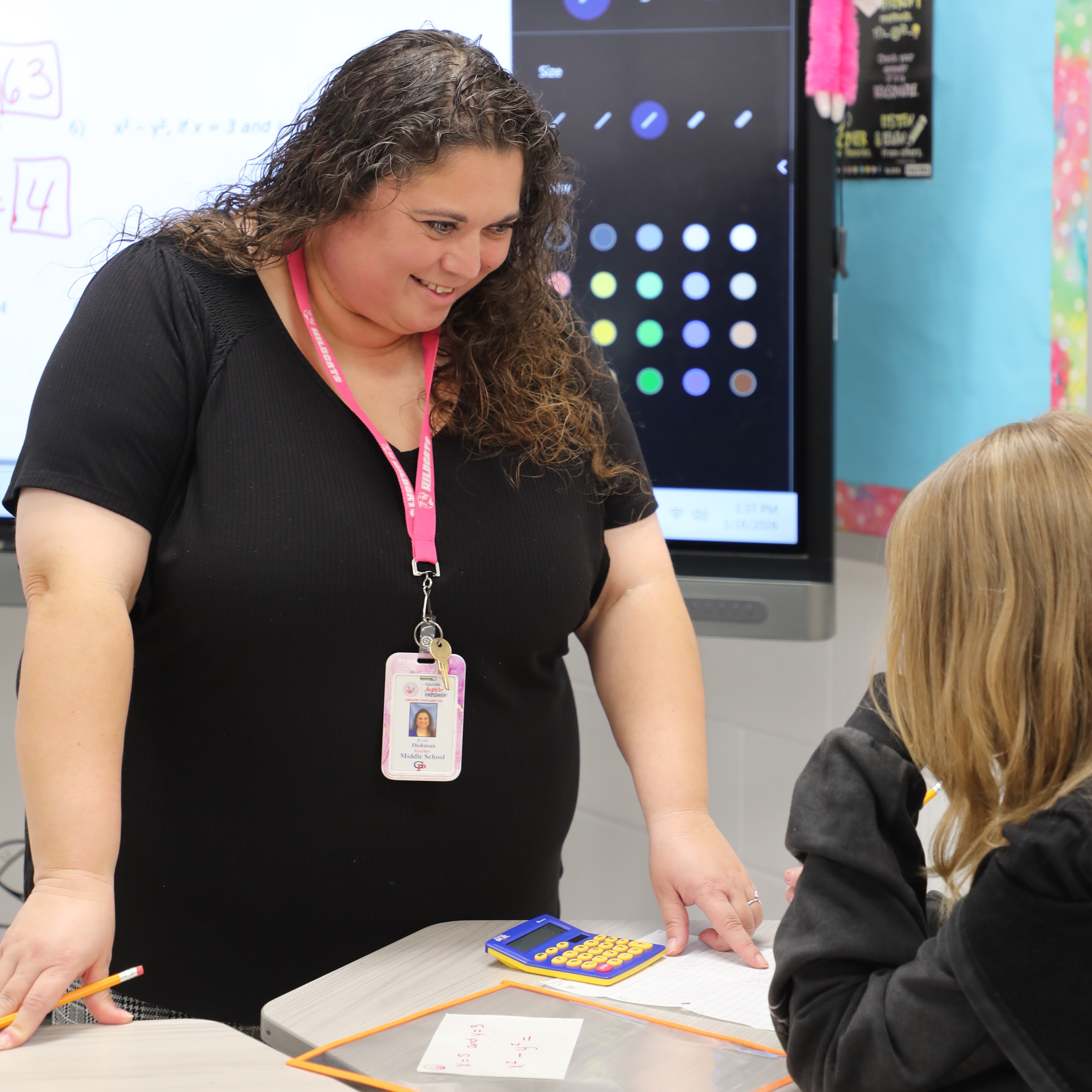 Kristi Dishman Teacher of the Year