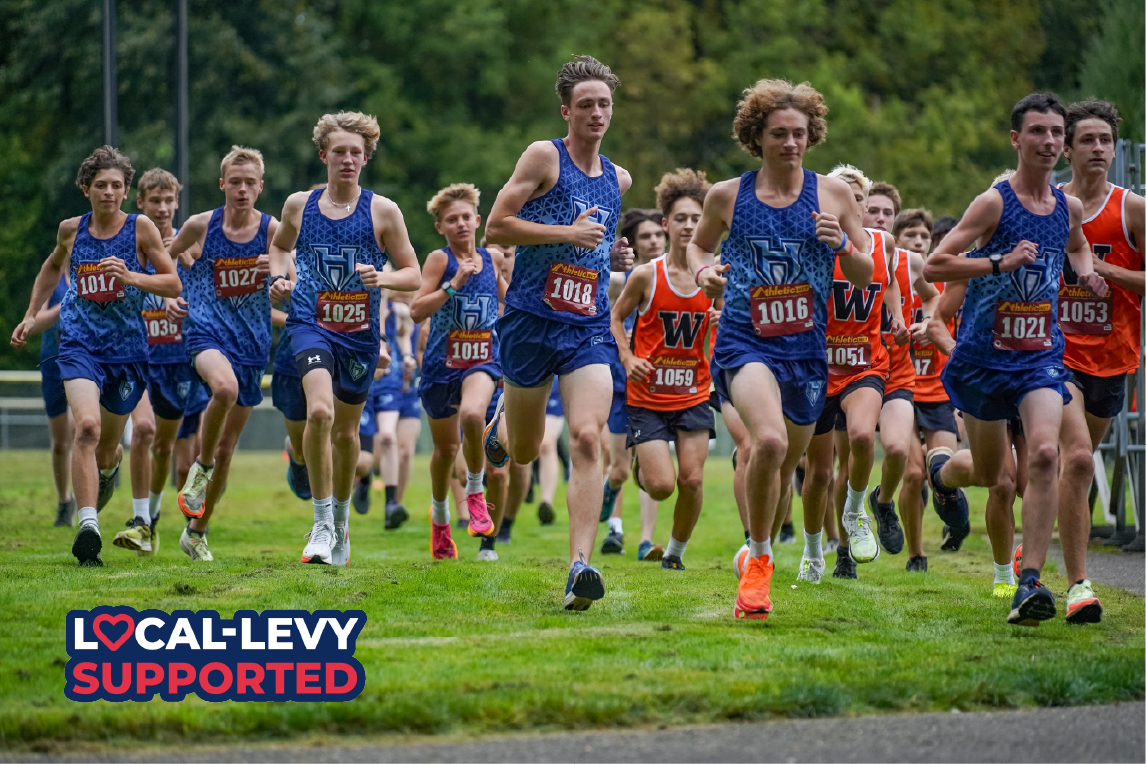 Group of runners outdoors