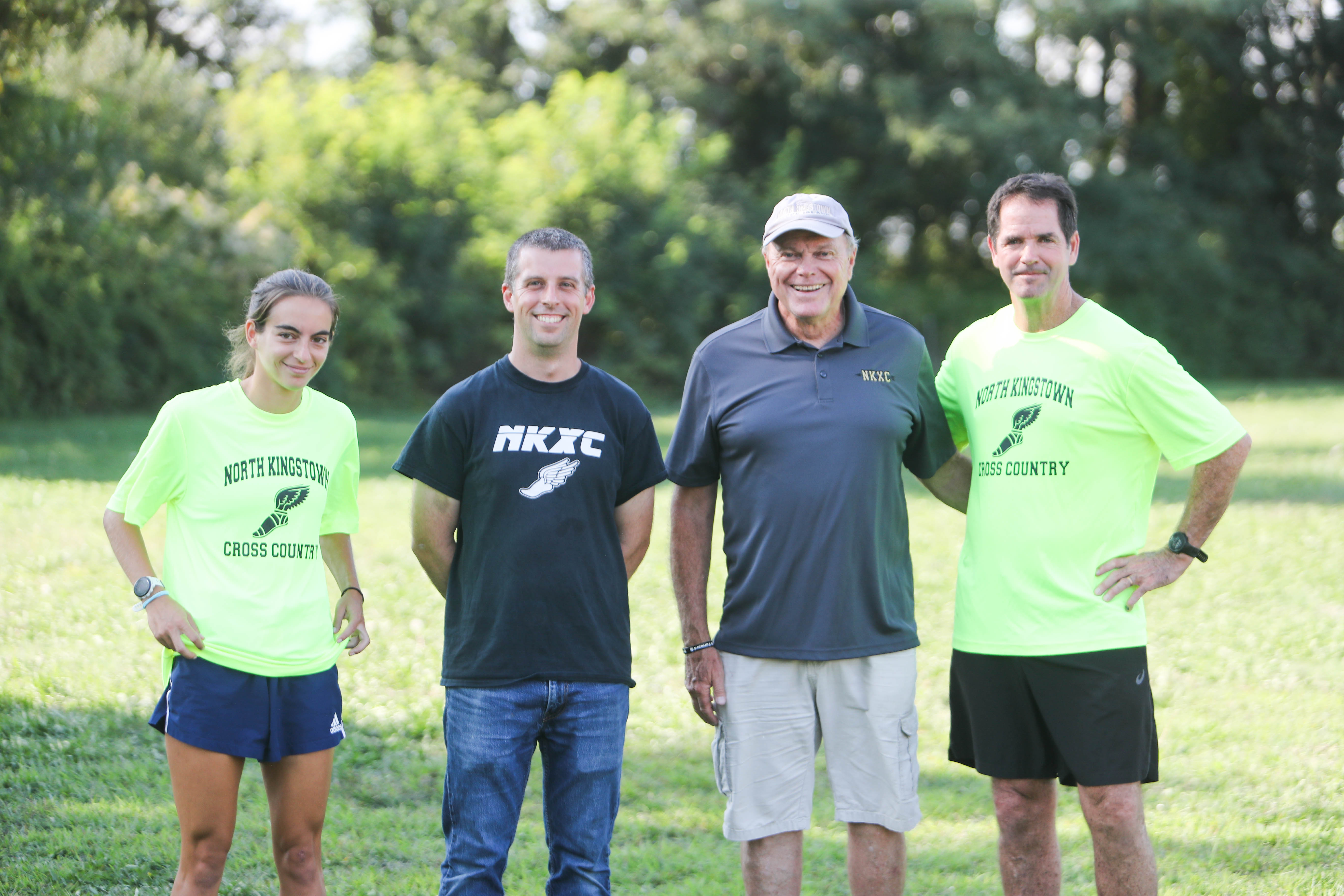 Girls Cross Country Coaching Staff 2025