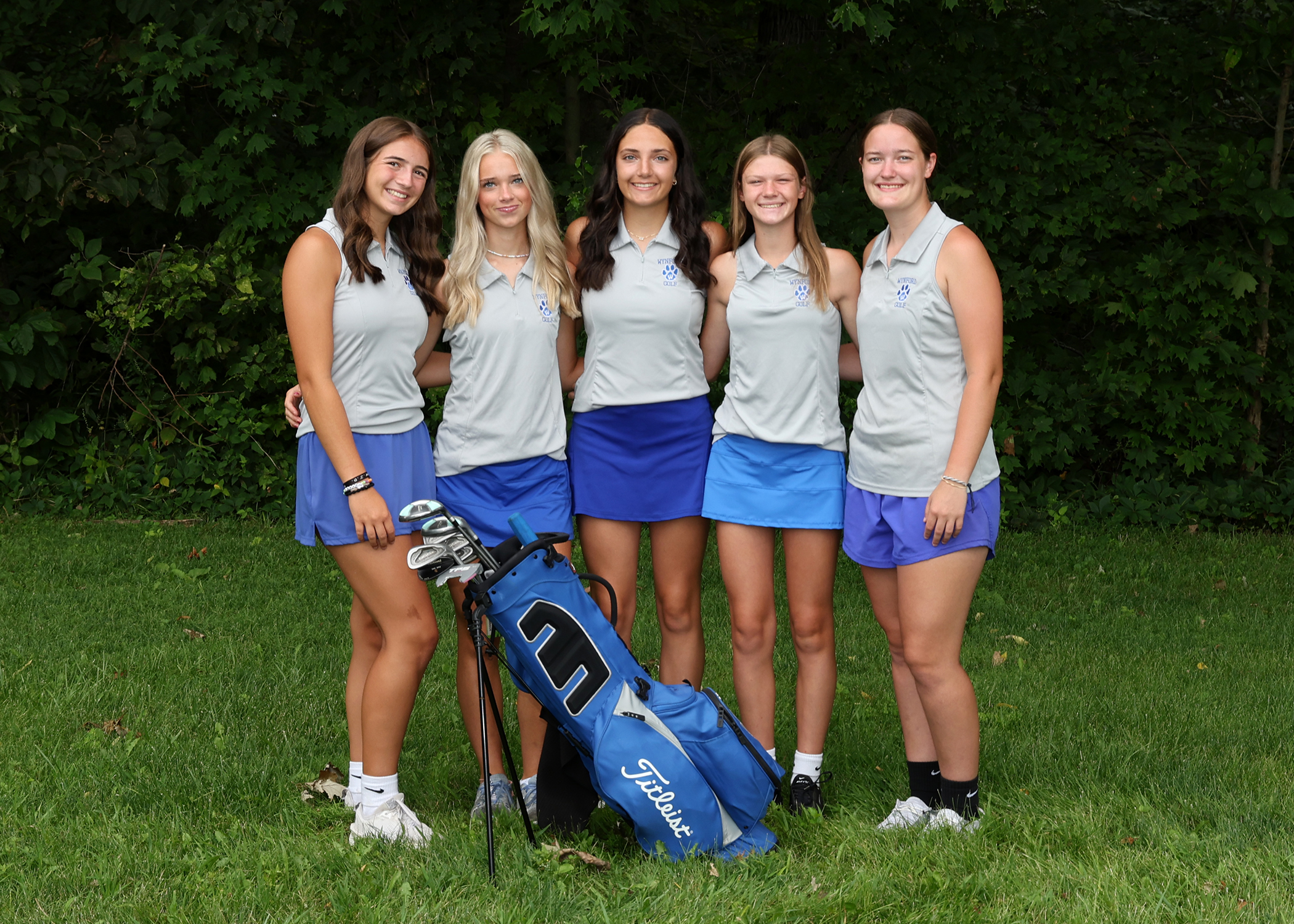 Girls Golf Lettermen