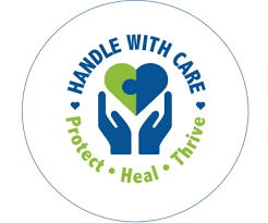 handle with care logo