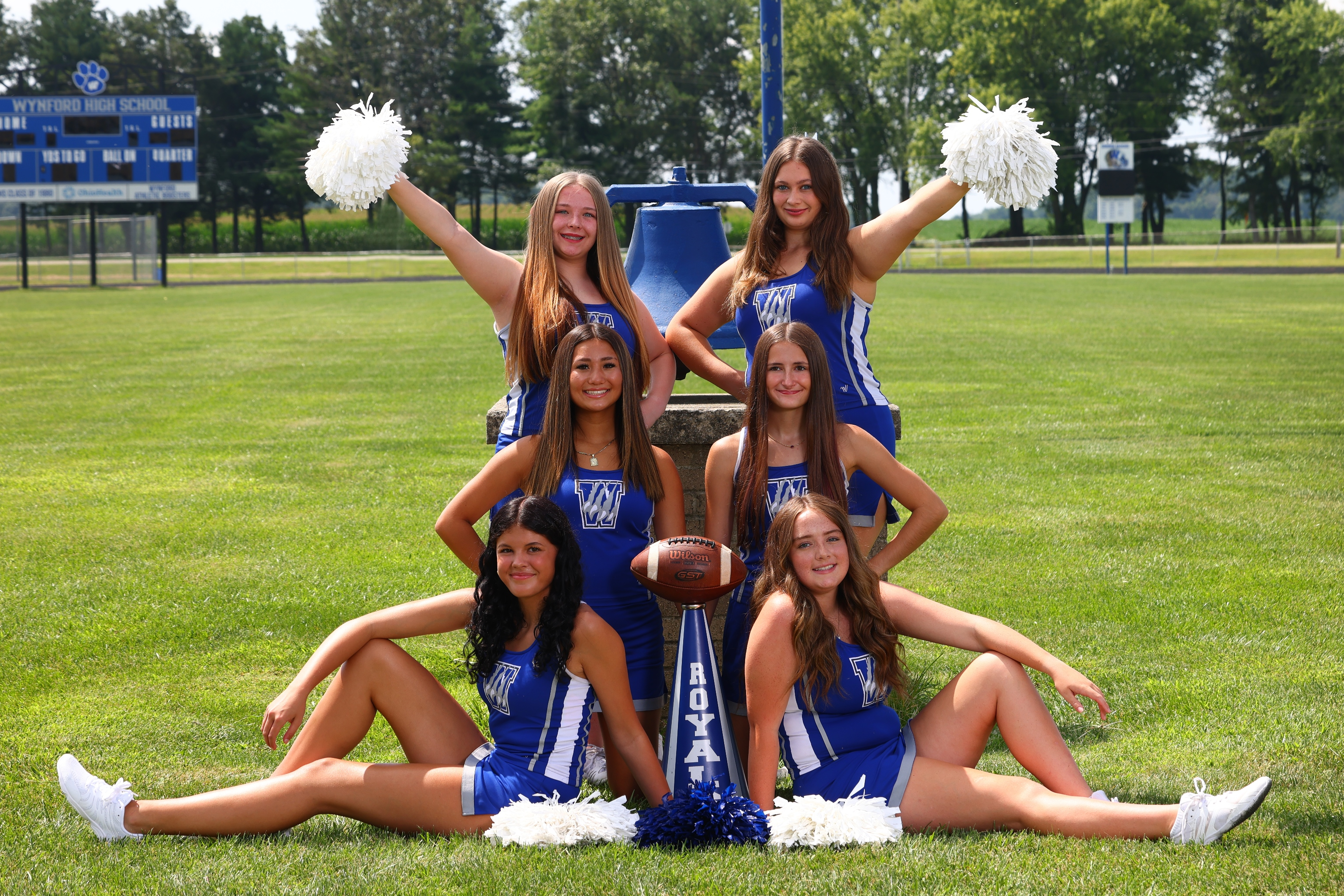 Fall Junior Varsity Cheerleaders