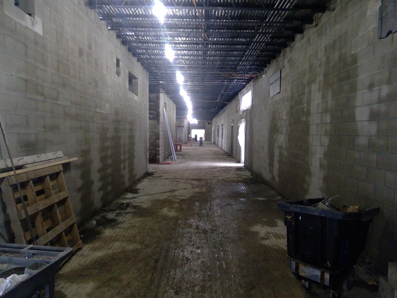 Photo of the First-floor hallway.
