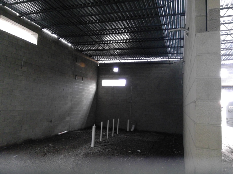 Photo of the Future restrooms near the gym.