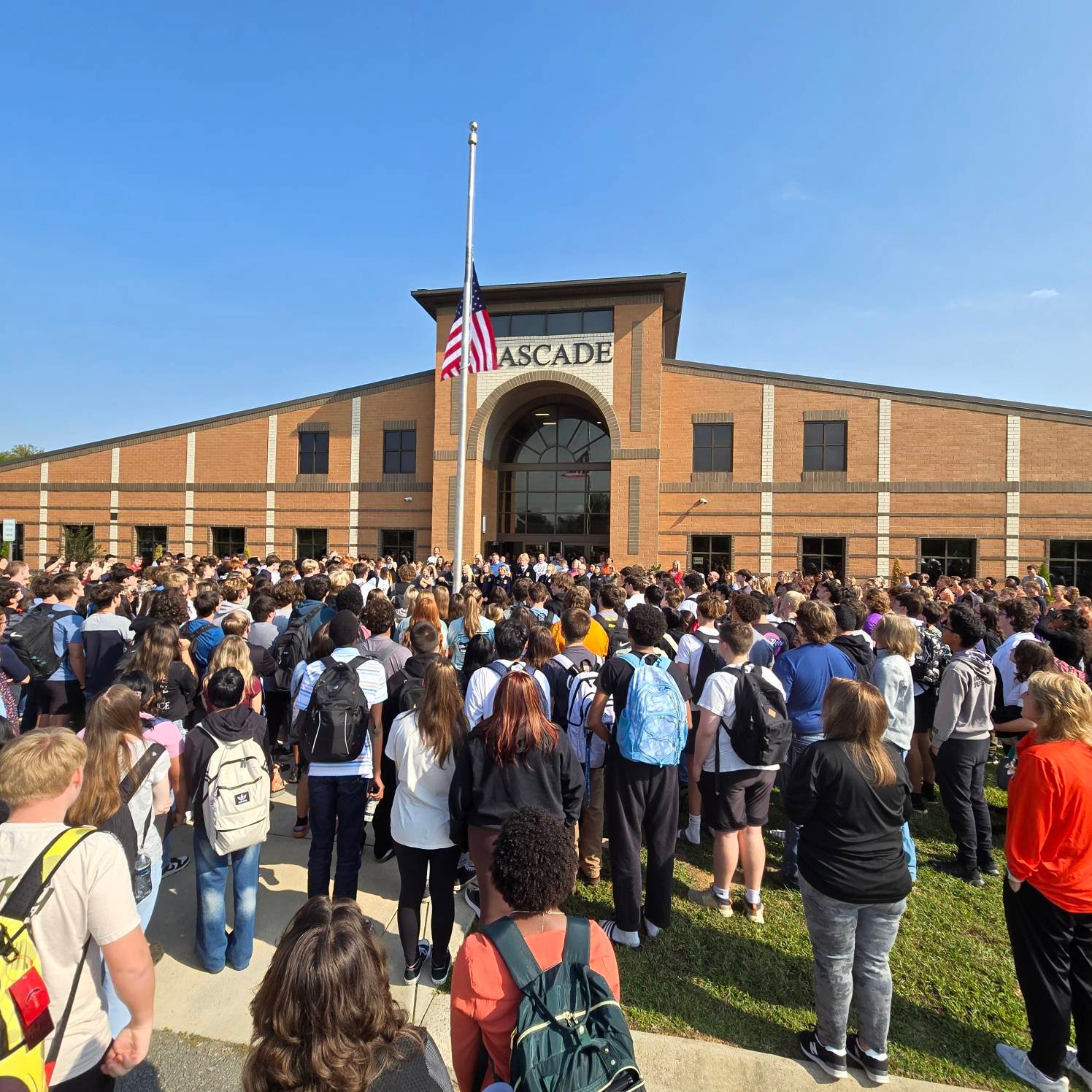 see you at the pole event at Cascade High School