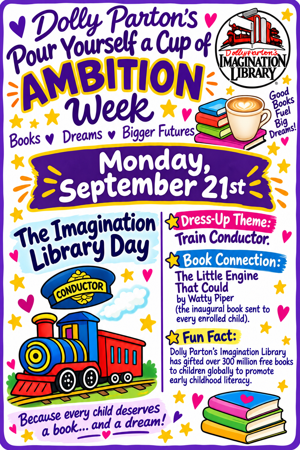 Dress-up days, see posts for description of each day