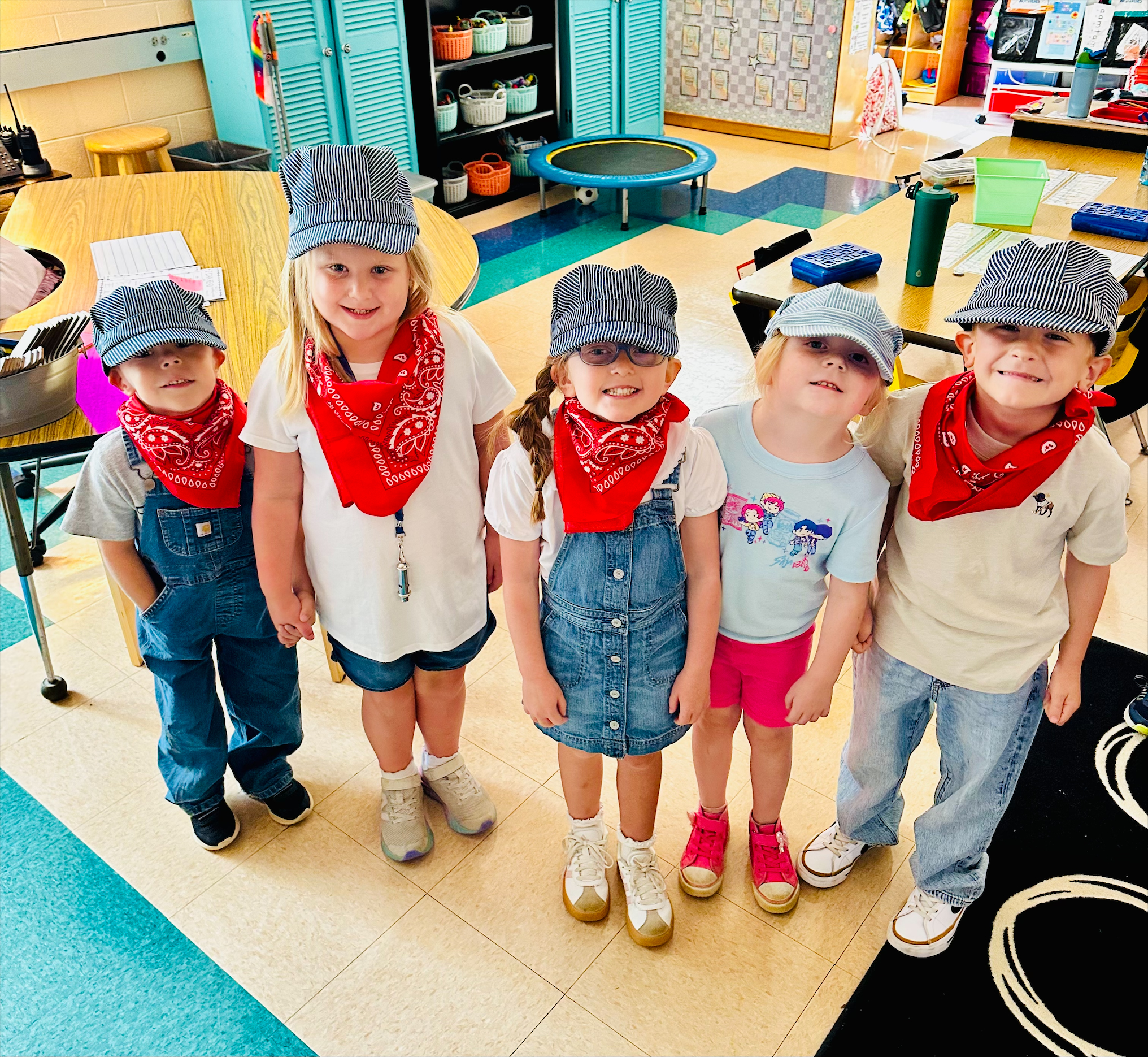 Junior Train Conductors 