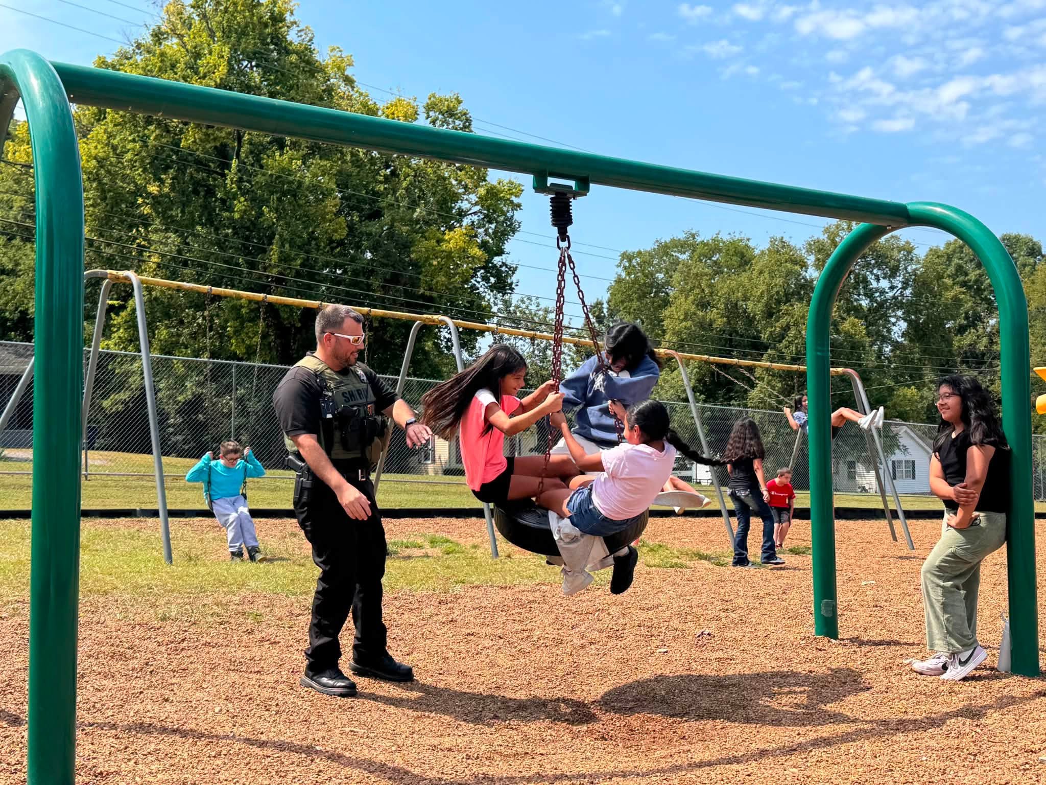 deputy playing