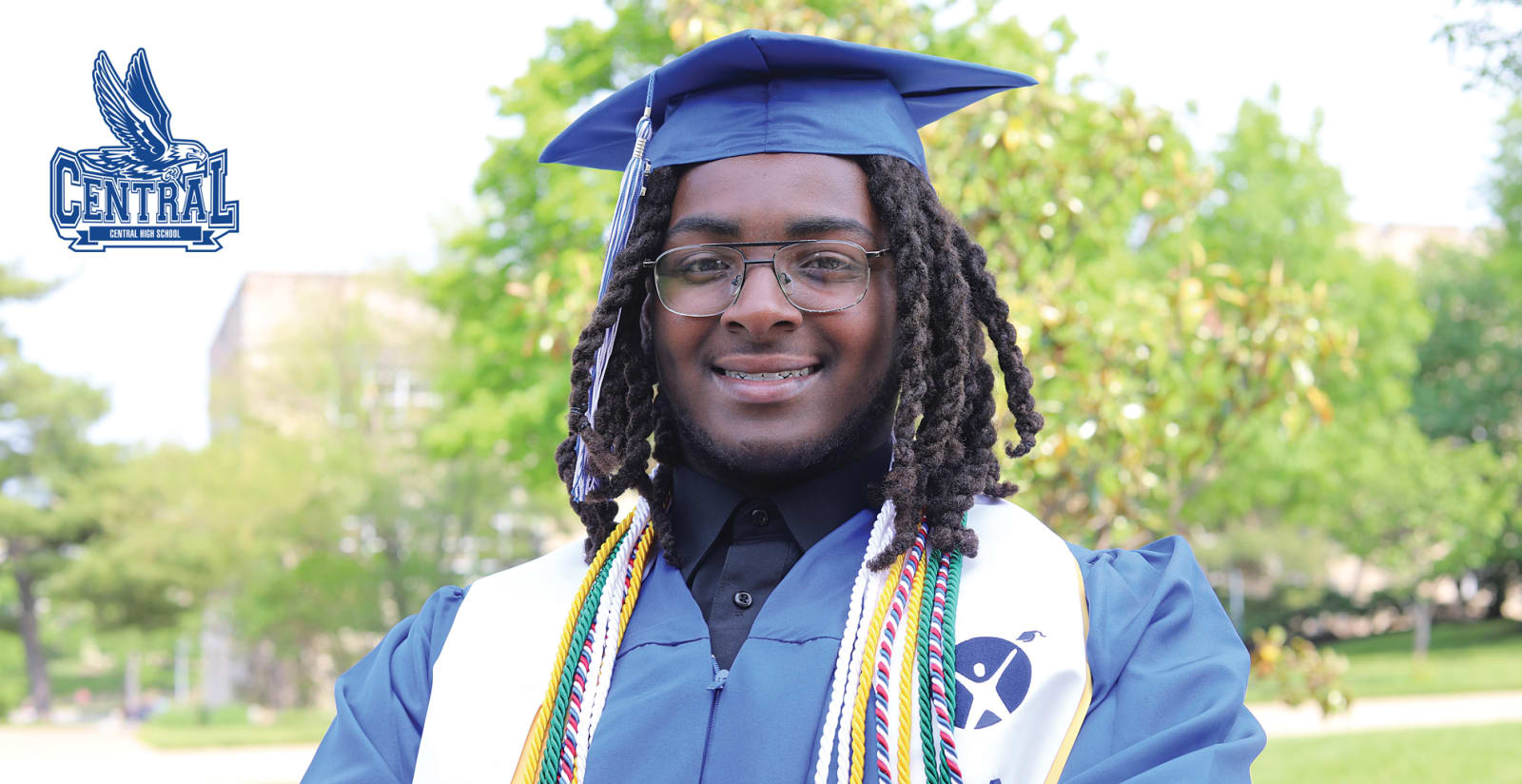 Central High School Student smiling
