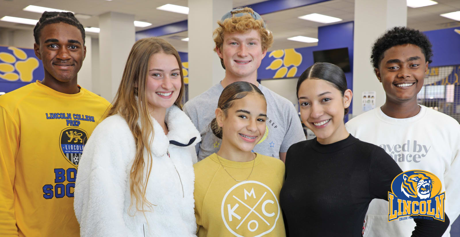 LCPA students smiling