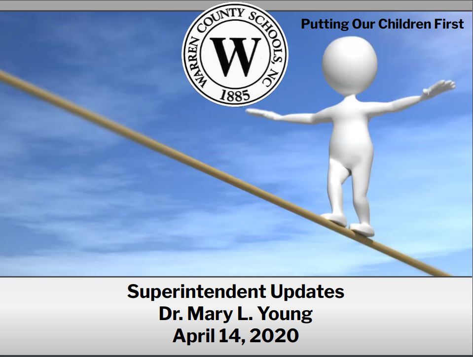 Superintendent's Page