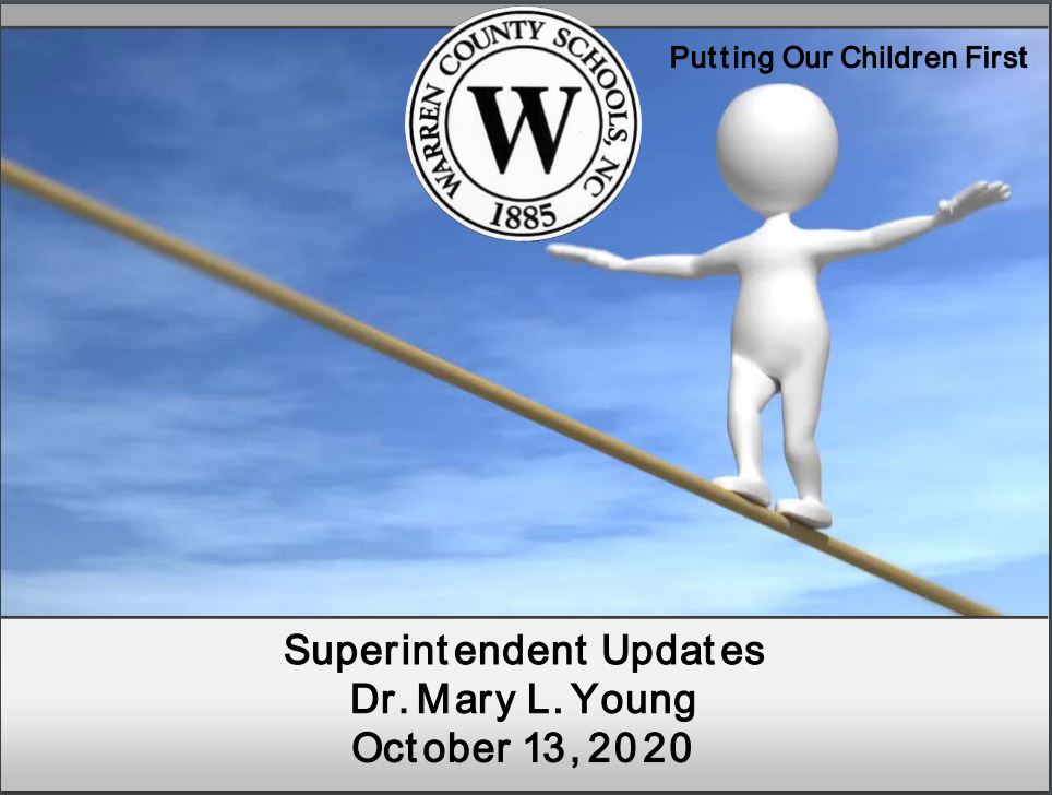 Superintendent's Page