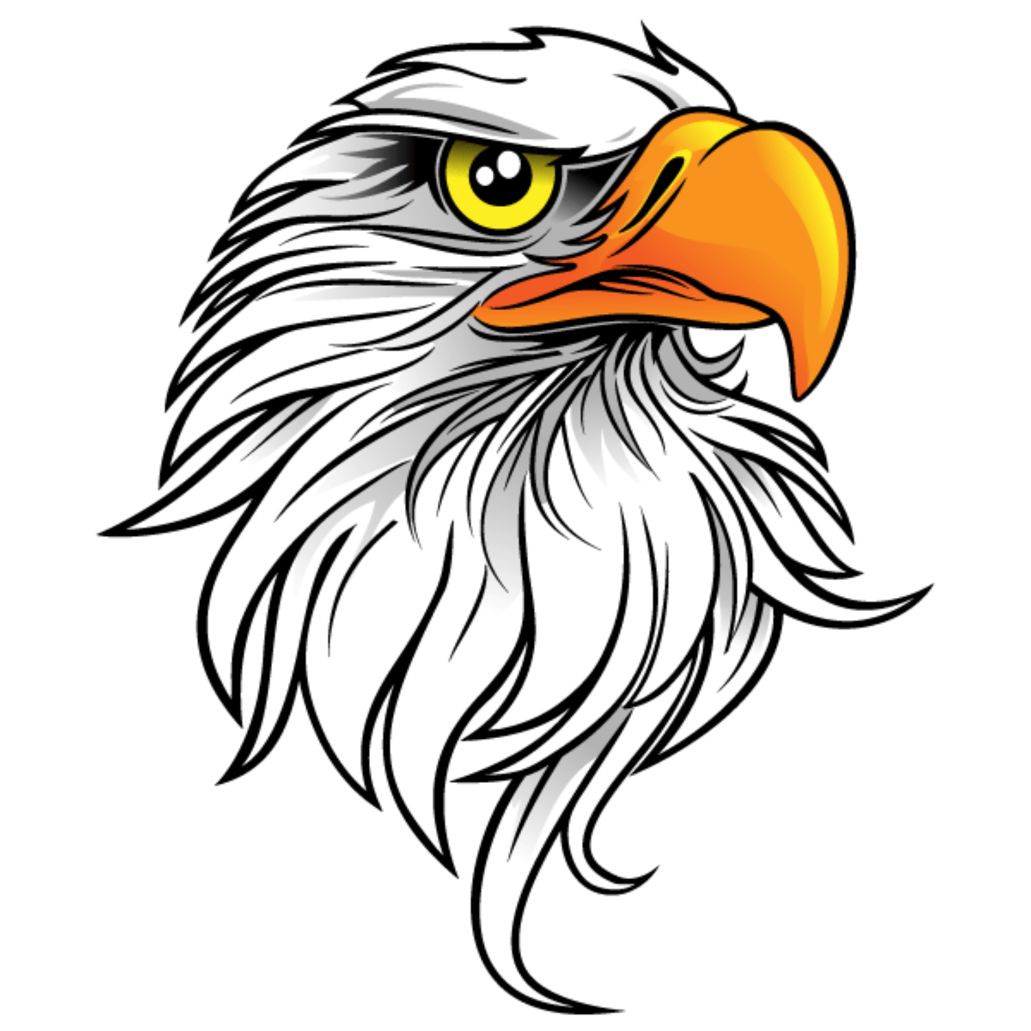 Head of an eagle