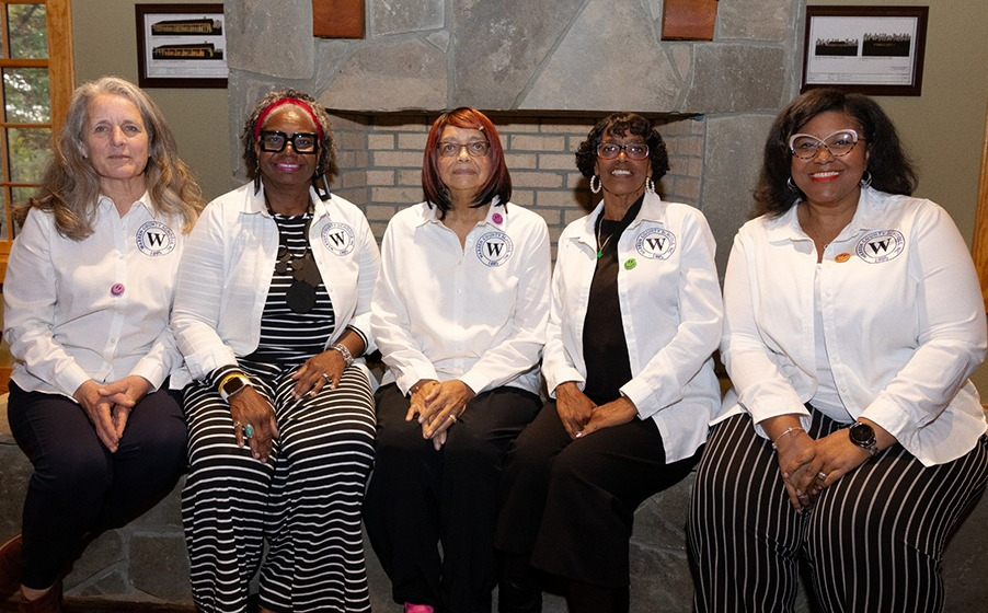 Victoria Lehman, Jennifer Sims, Linda Byrd, Joyce Long, Ebony Talley-Brame