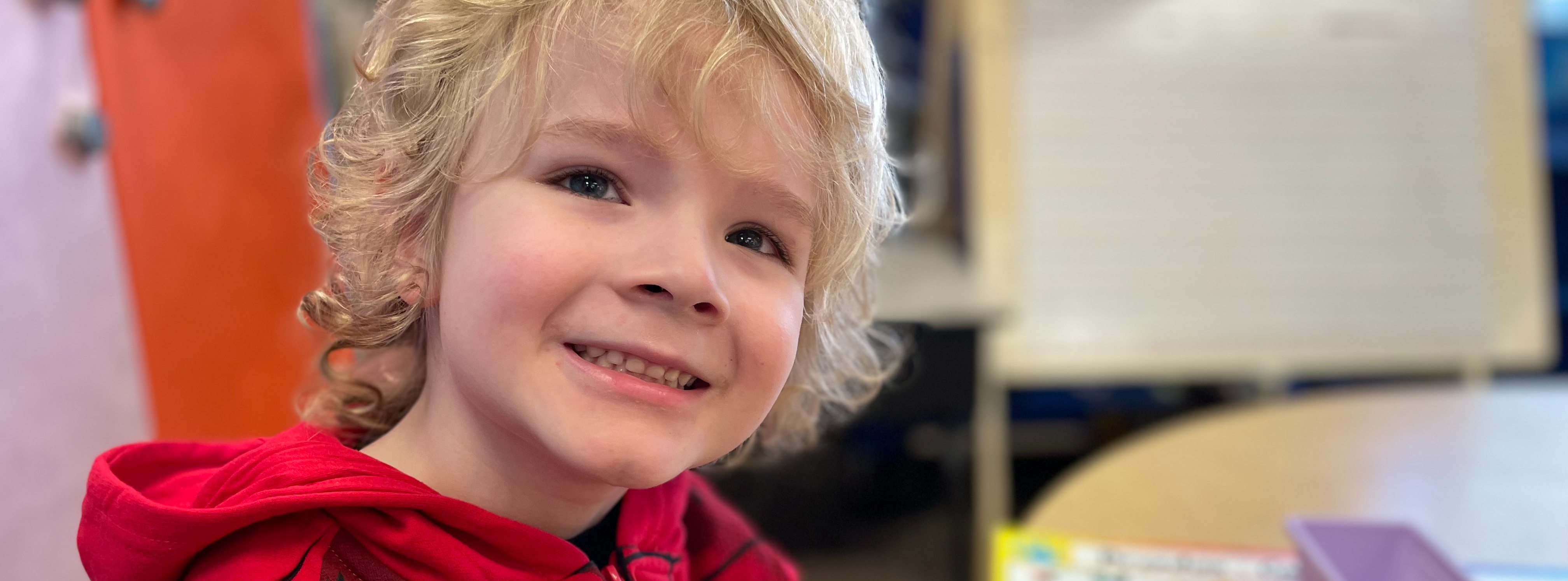 Smiling young child