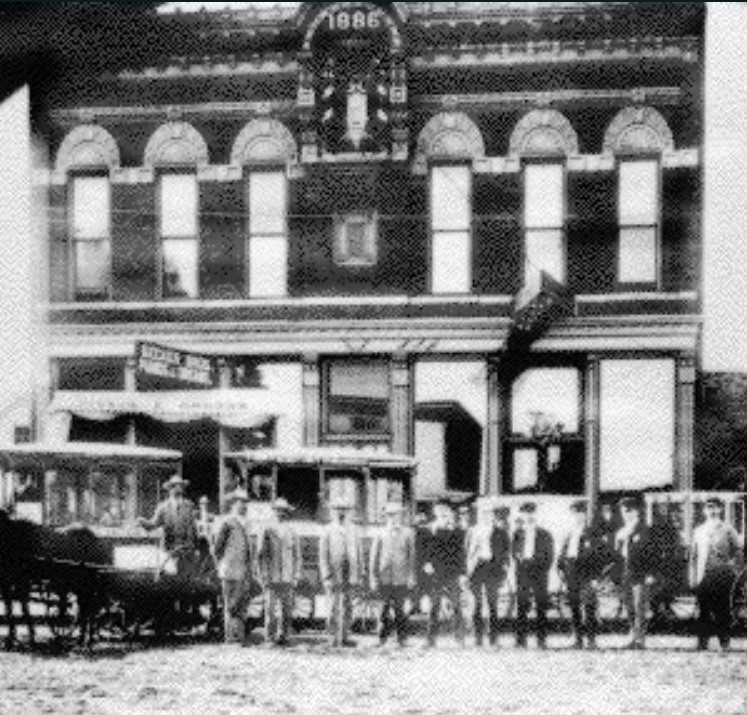 G.A.R. Hall   213-215 East Third Street  The cornerstone of the G.A.R (Grand Army of the Republic), Hall was laid in 1886, and the building was dedicated on December 9 of that same year. From 1893 to 1910 the post -office had a ground floor space in this two-story brick building. The building still stands, and most of the original architecture remains.