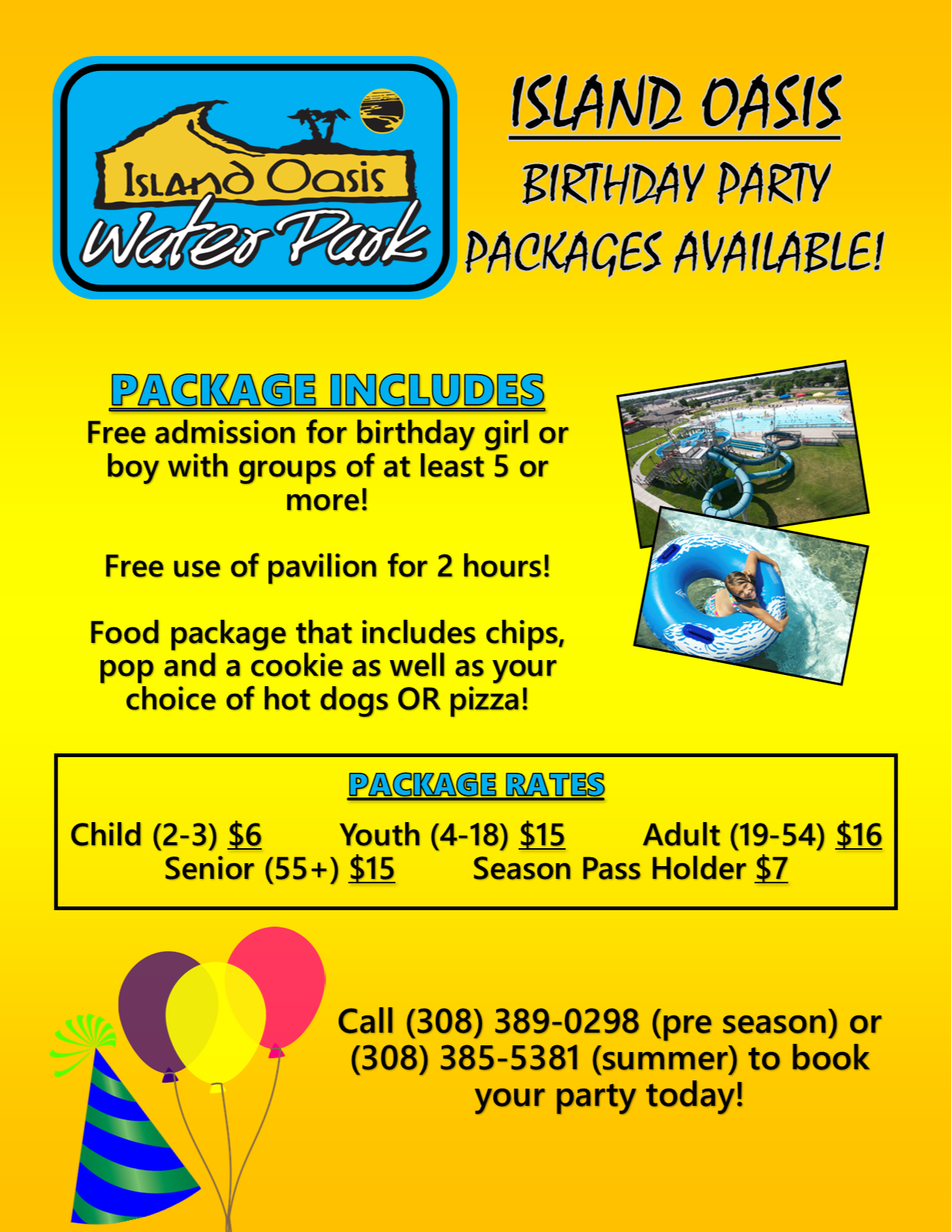 Birthday Party Packages