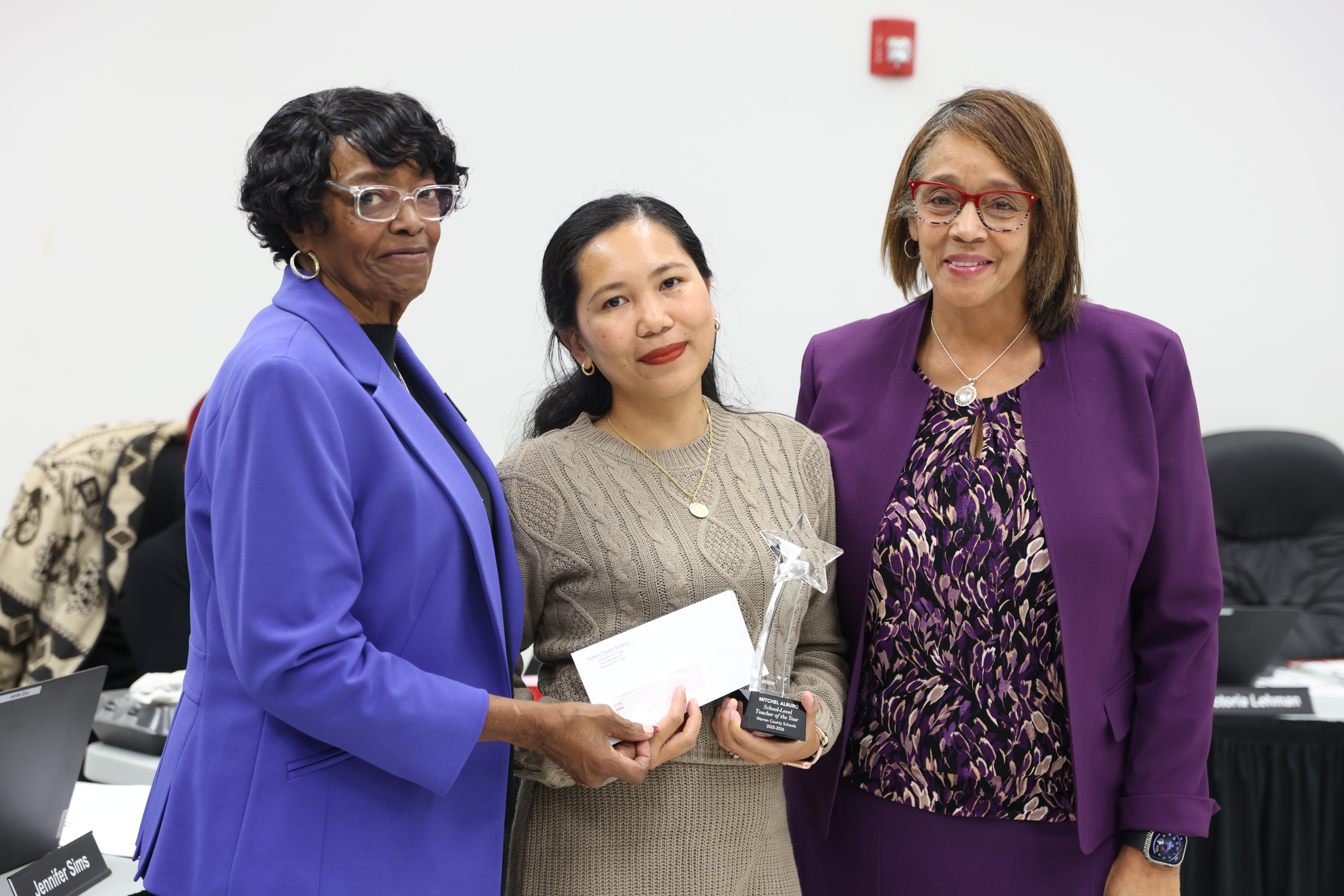 Alburo Mariam Boyd Warren County Schools Teacher of the Year 2025