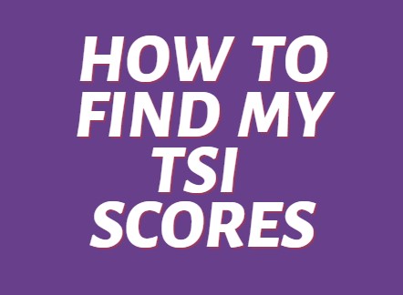find tsi scores