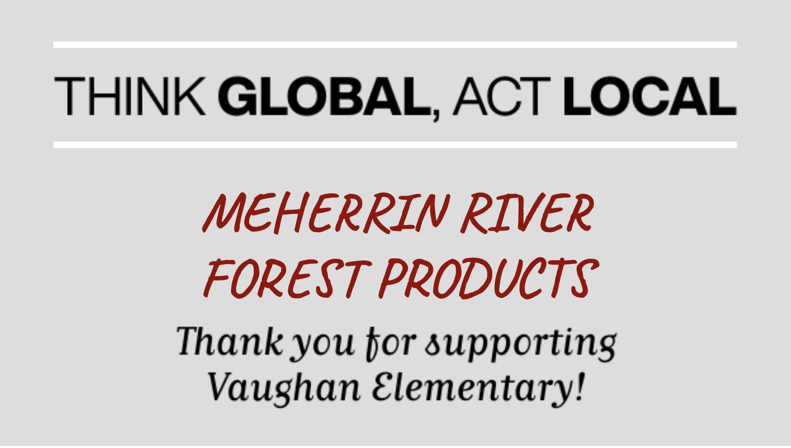 MEHERRIN RIVER FOREST PRODUCTS