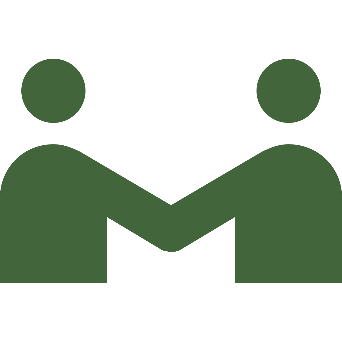 people shaking hands