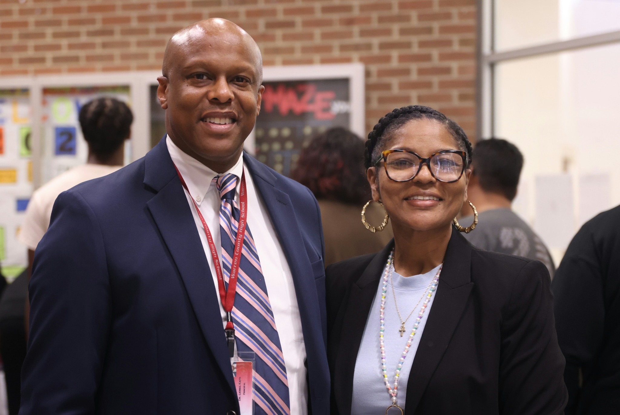 WCHS Principal Lionel Kato Crystal Boyd