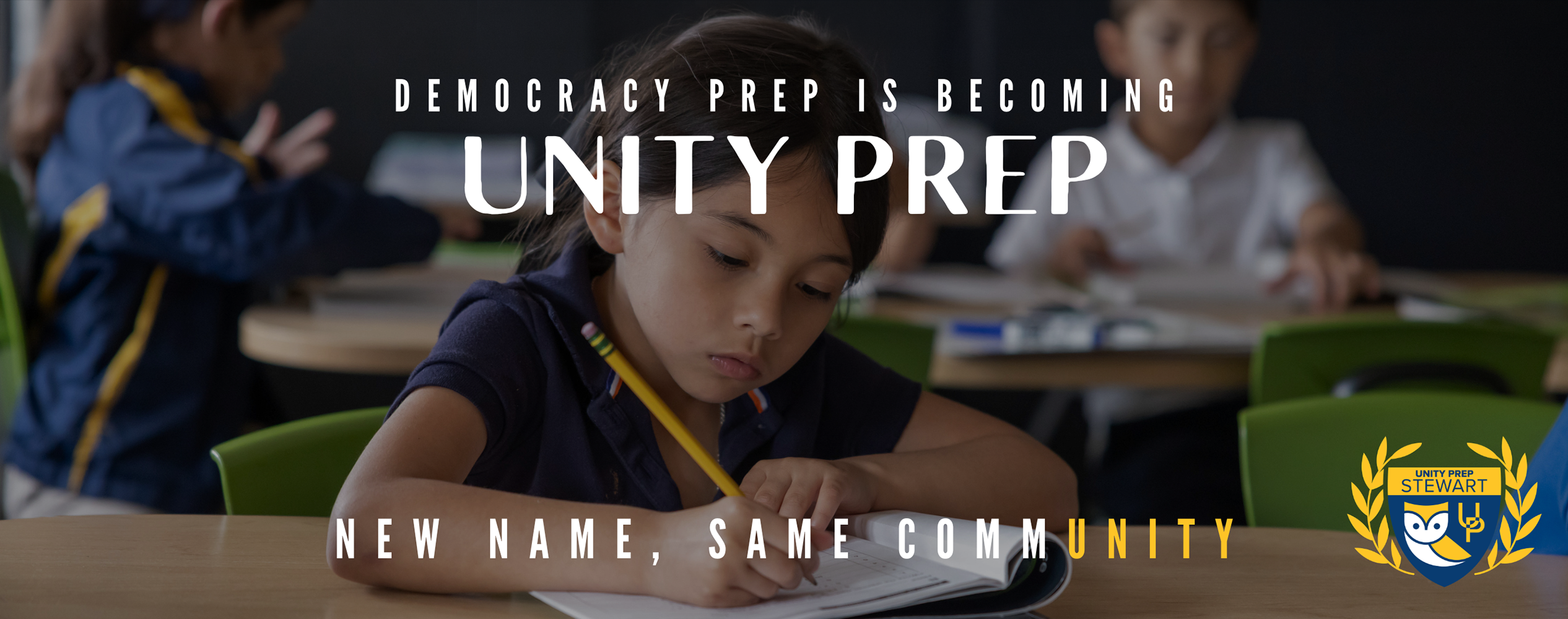 Democracy Prep is becoming Unity Prep