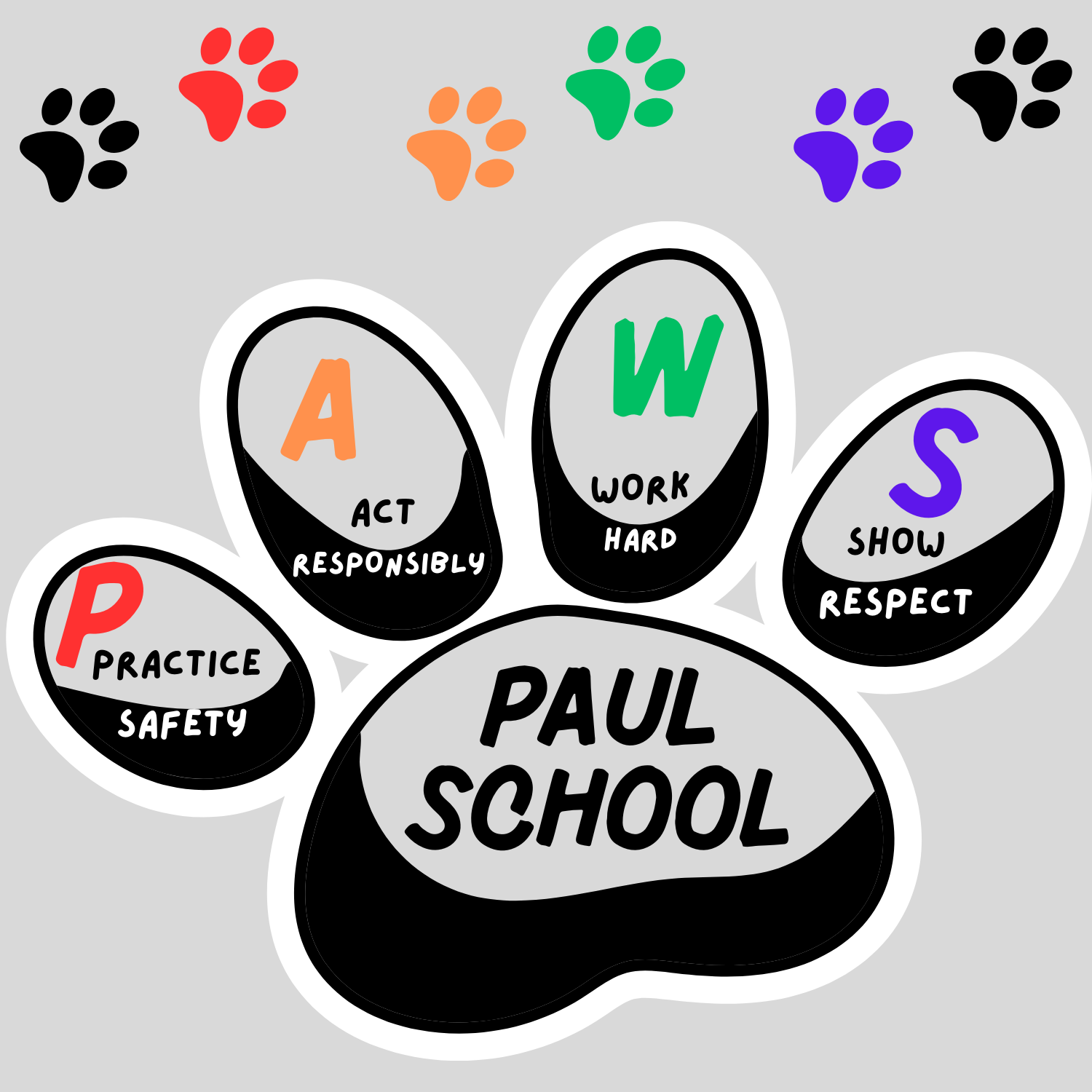 Graphic of a panther face