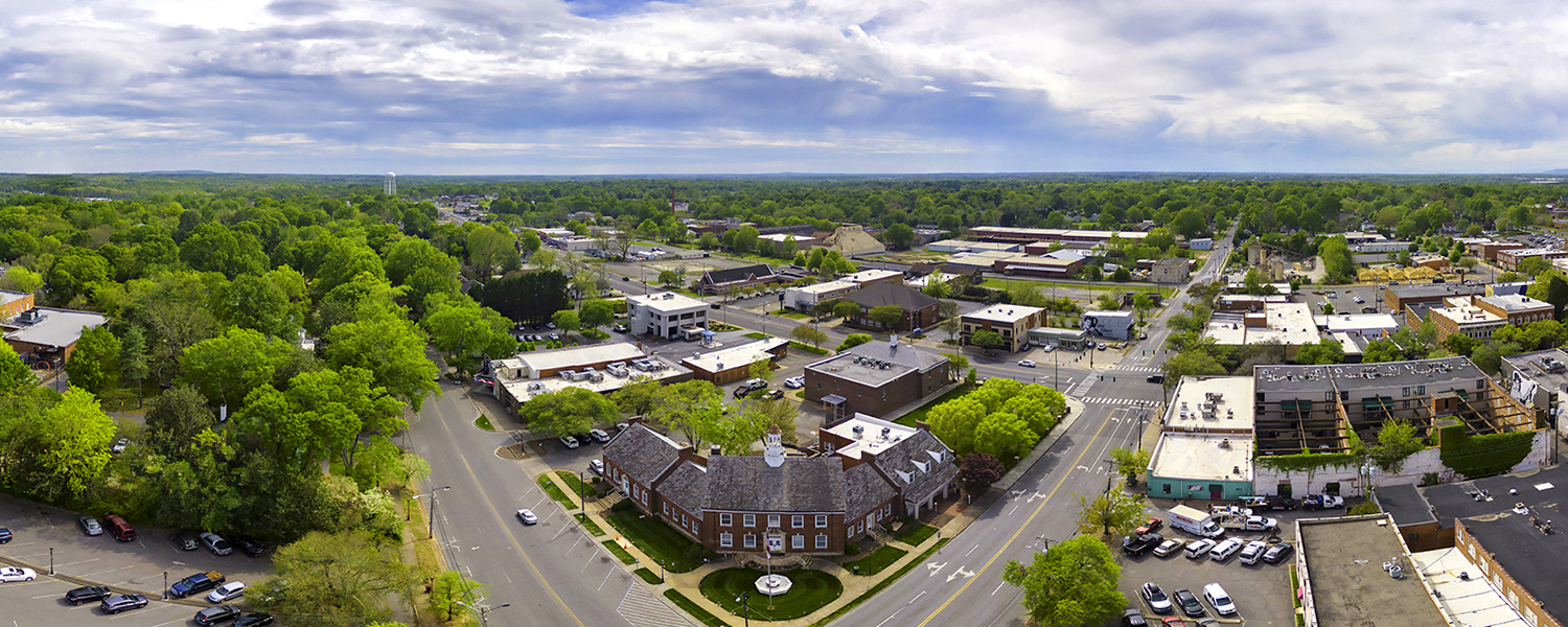 City Hall Drone Pano Photo