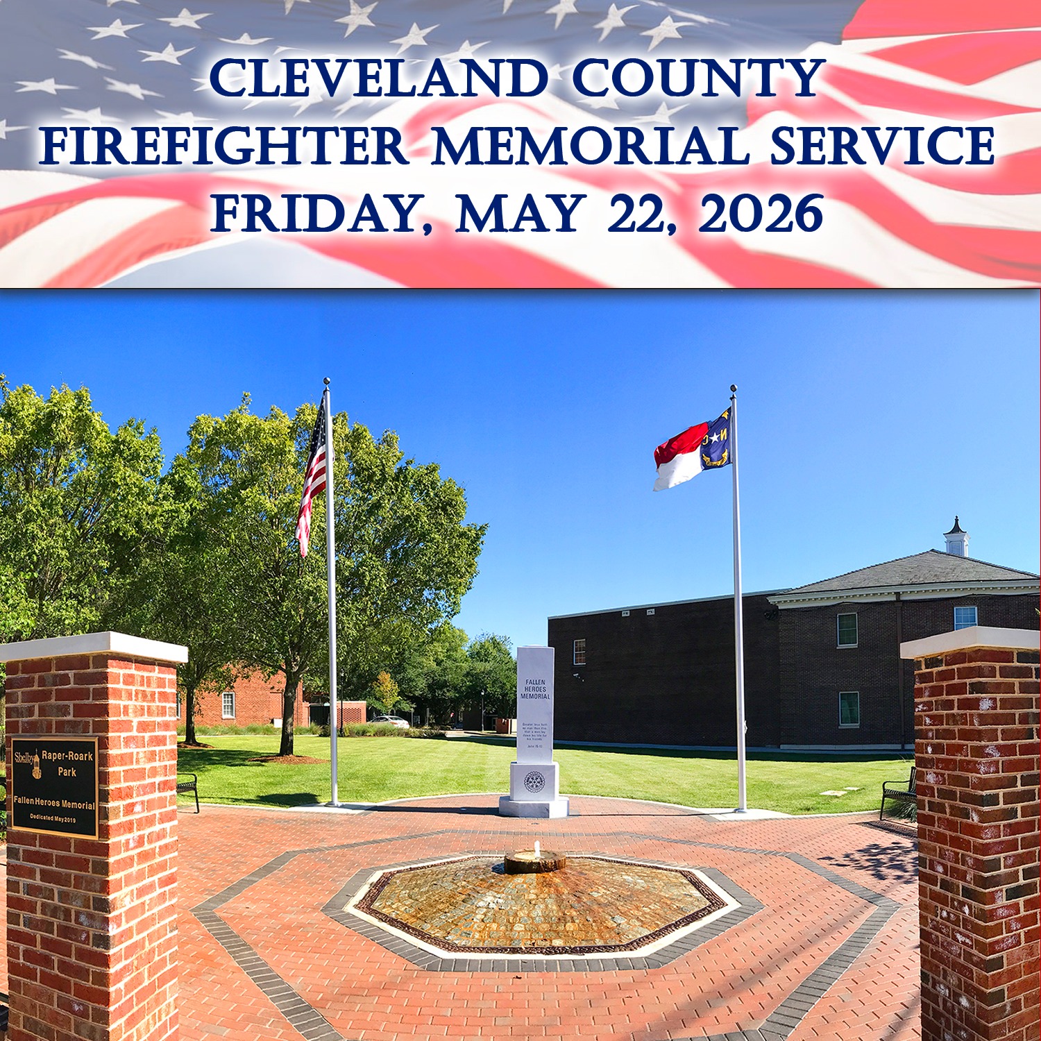 2026 Cleveland County Firefighter Memorial Service