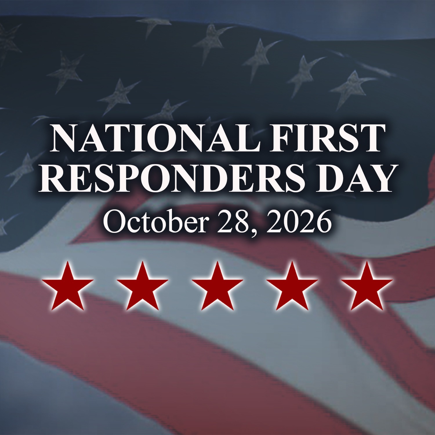 National First Responders Day
