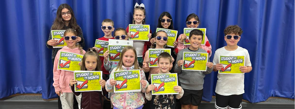 August Students of the Month