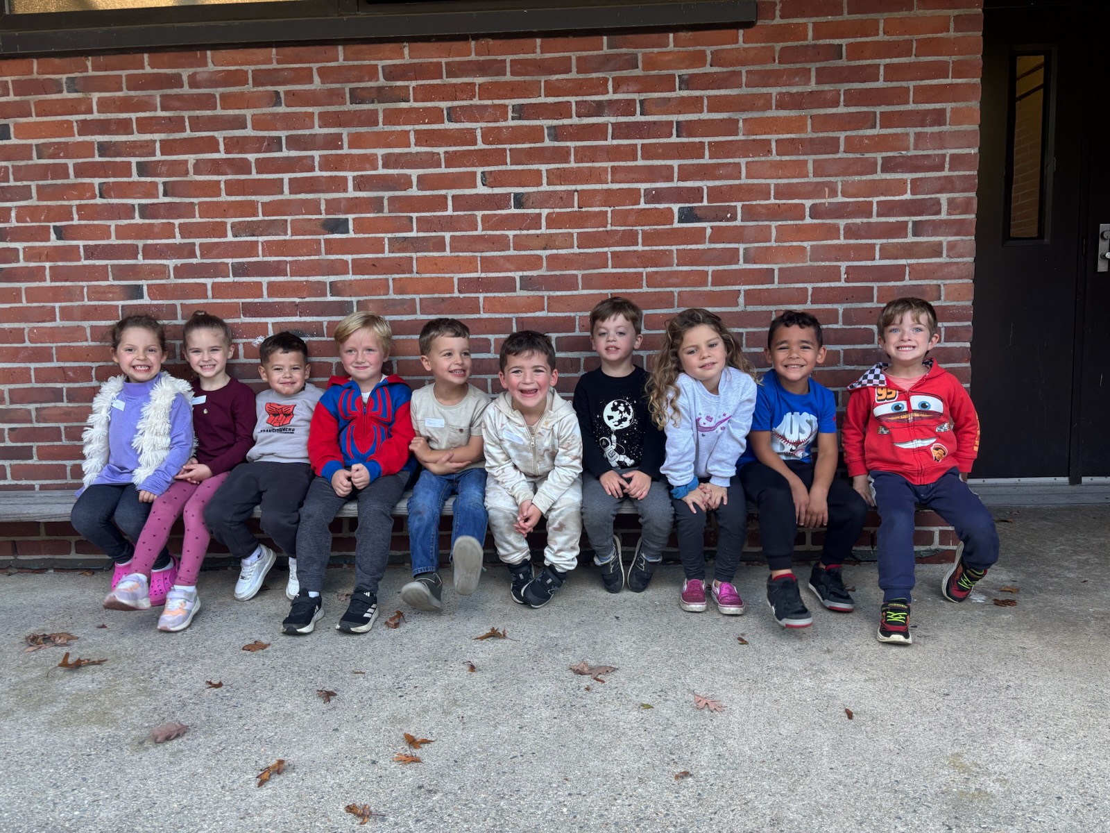 Students Sitting outside