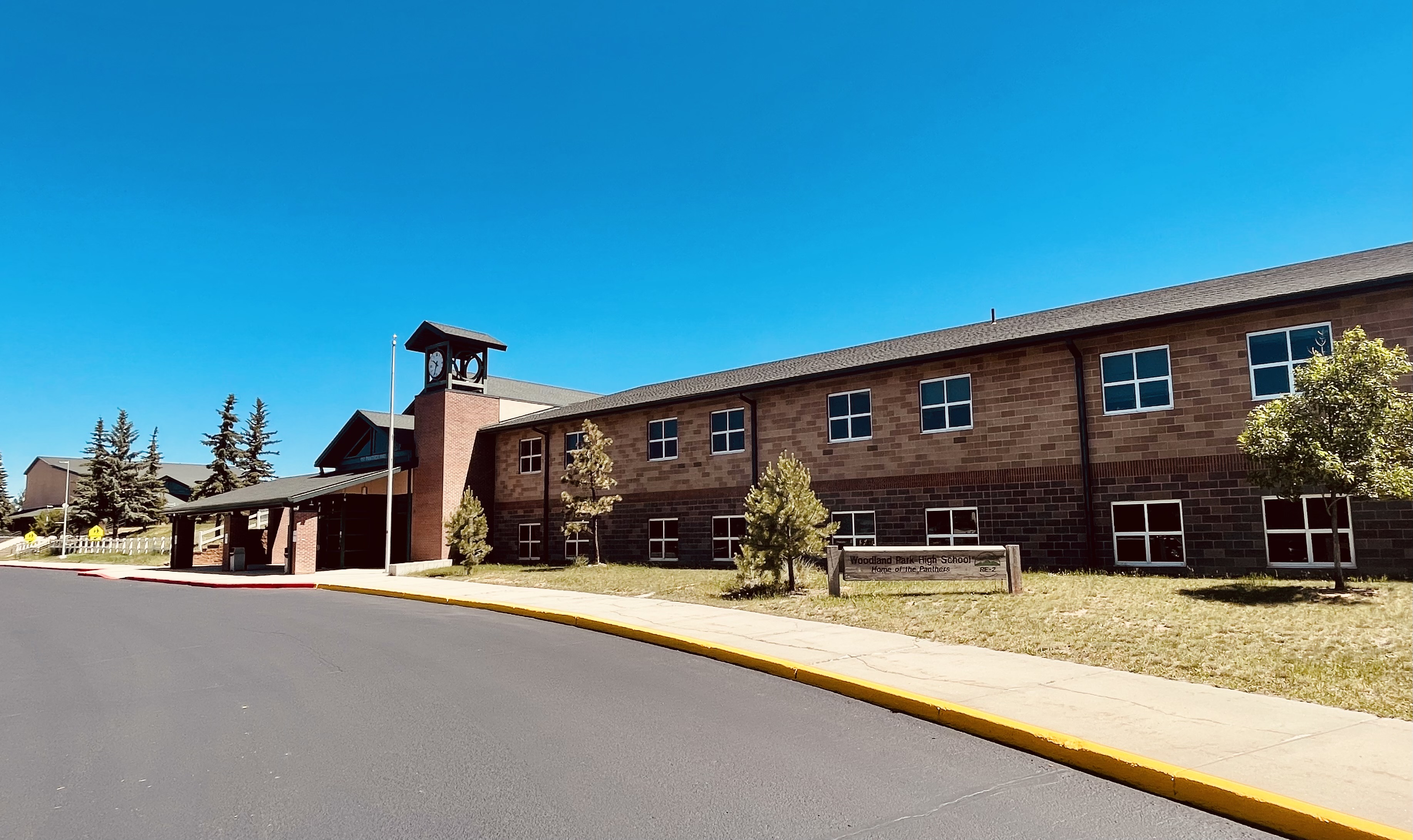Woodland Park Jr./Sr. High School Frontside 