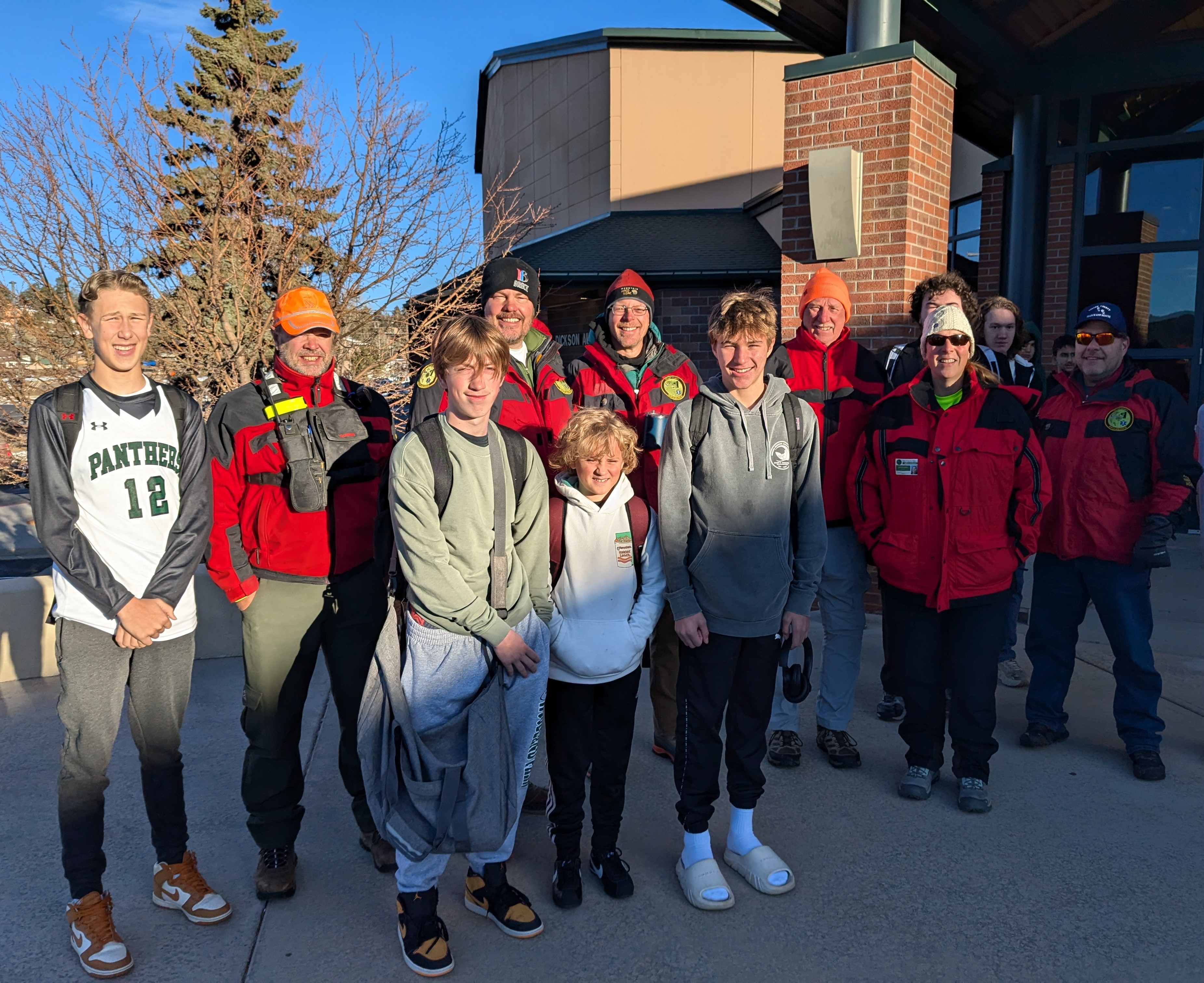 Teller County Search and Rescue welcoming students during Warm Welcome Wednesday